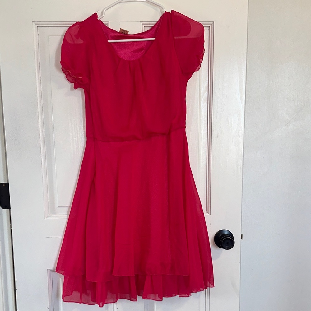 Charming Pink Juniors Dress